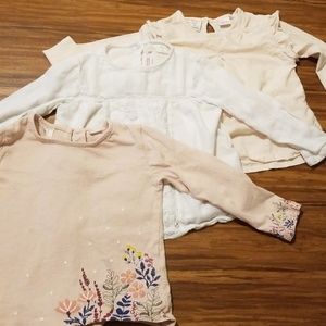 Zara long sleeve shirt set